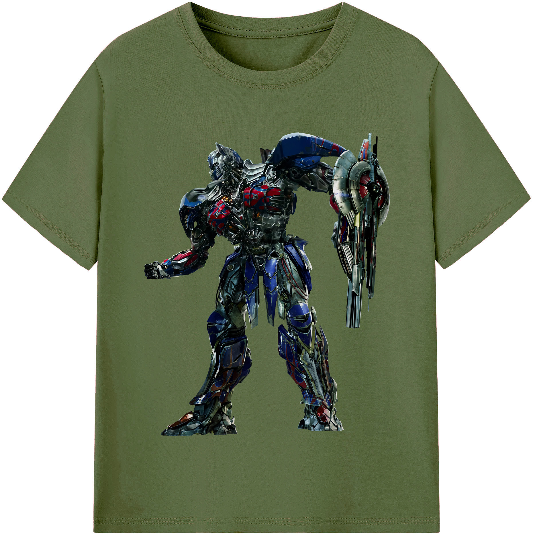 （画像用） Transformers トランスフォーマー 綿100％半袖Tシャツ（フロントプリント）